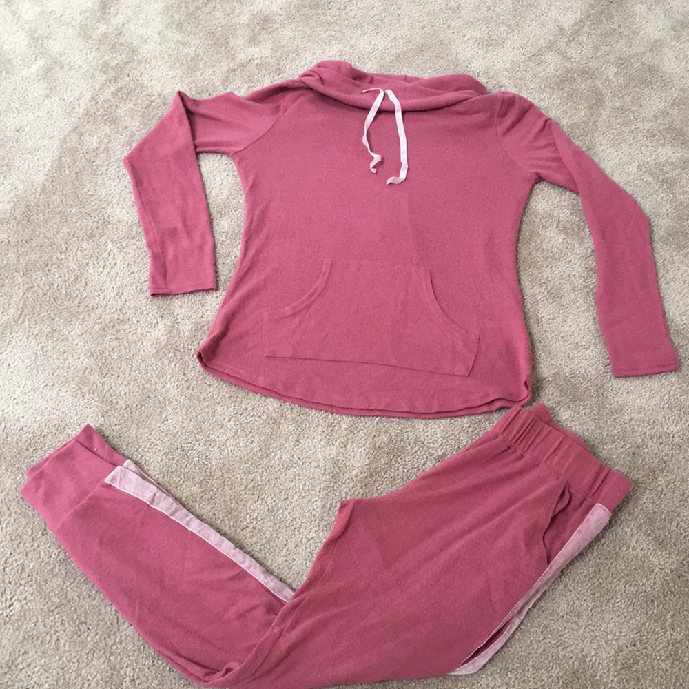 Matching Pink Winter  set